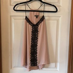 NWOT Express Lace Detail Tank